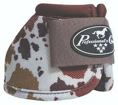 TKBB253-L-Cowhide Bell Boots Overreach Ballistic - Large