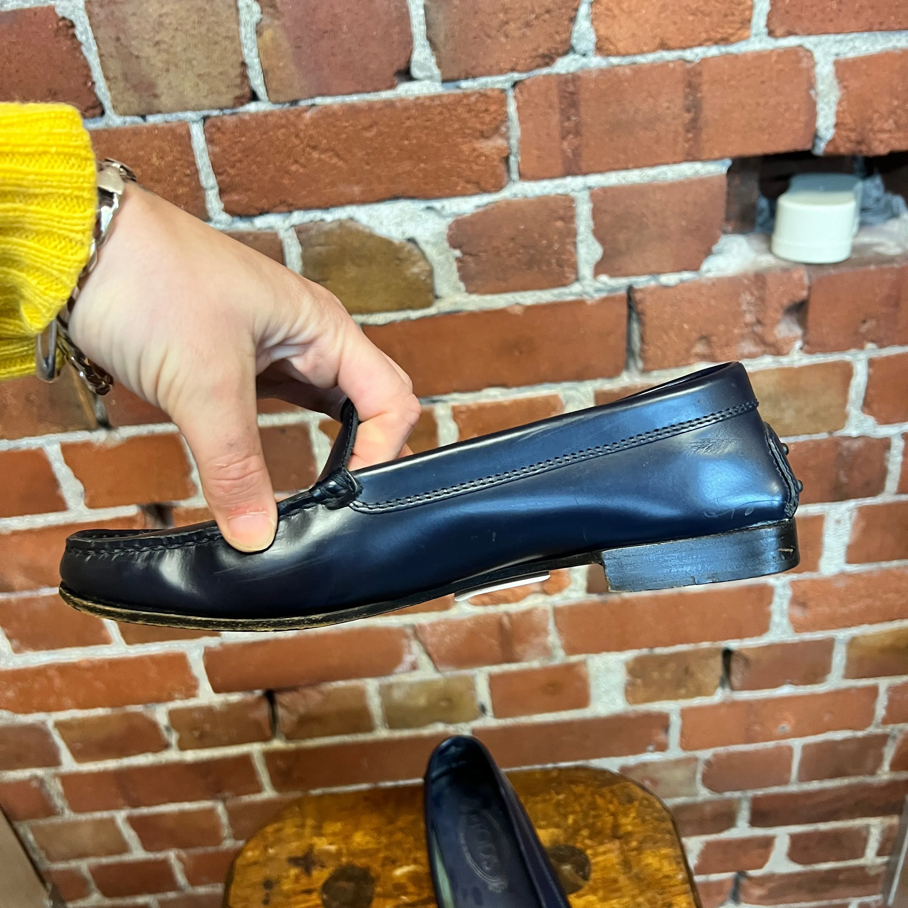 TODS leather loafers 39