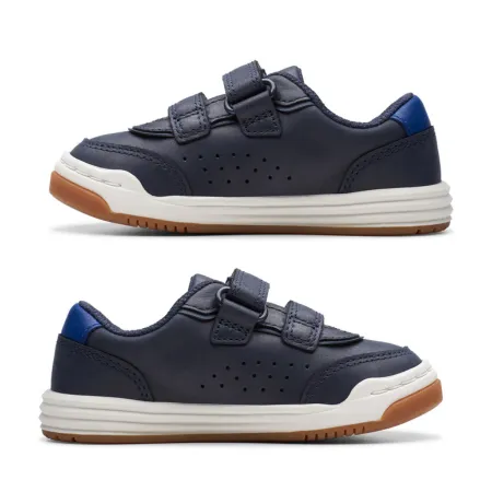 UK 4.5 Navy Urban Solo Velcro Strap Trainer