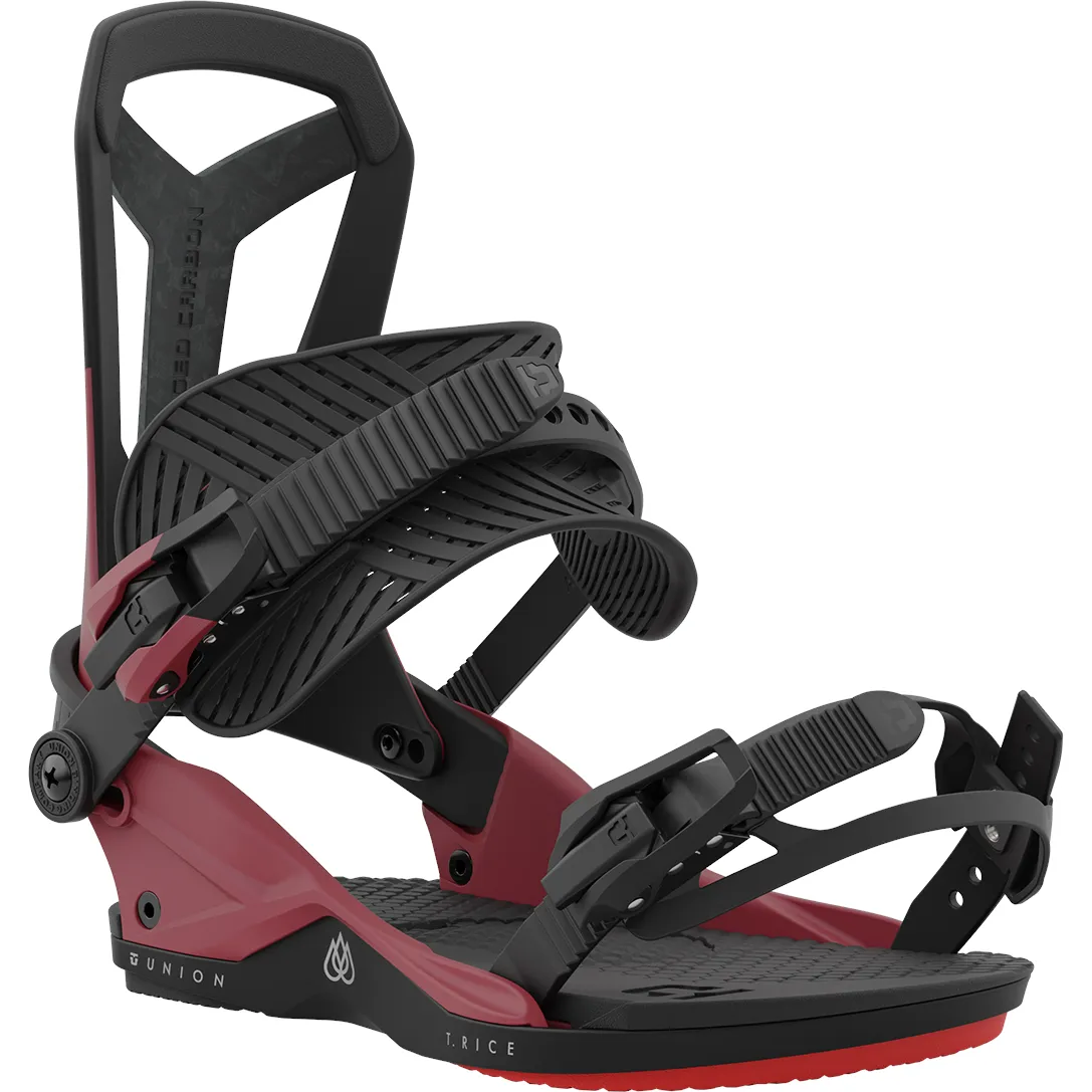 Union Falcor Snowboard Bindings Mens Red