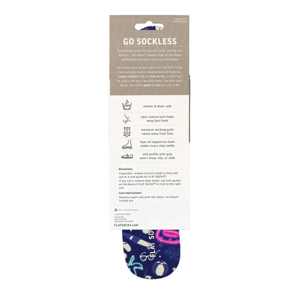 UNISEX FLAT SOCKS MESH | BEACH BUM