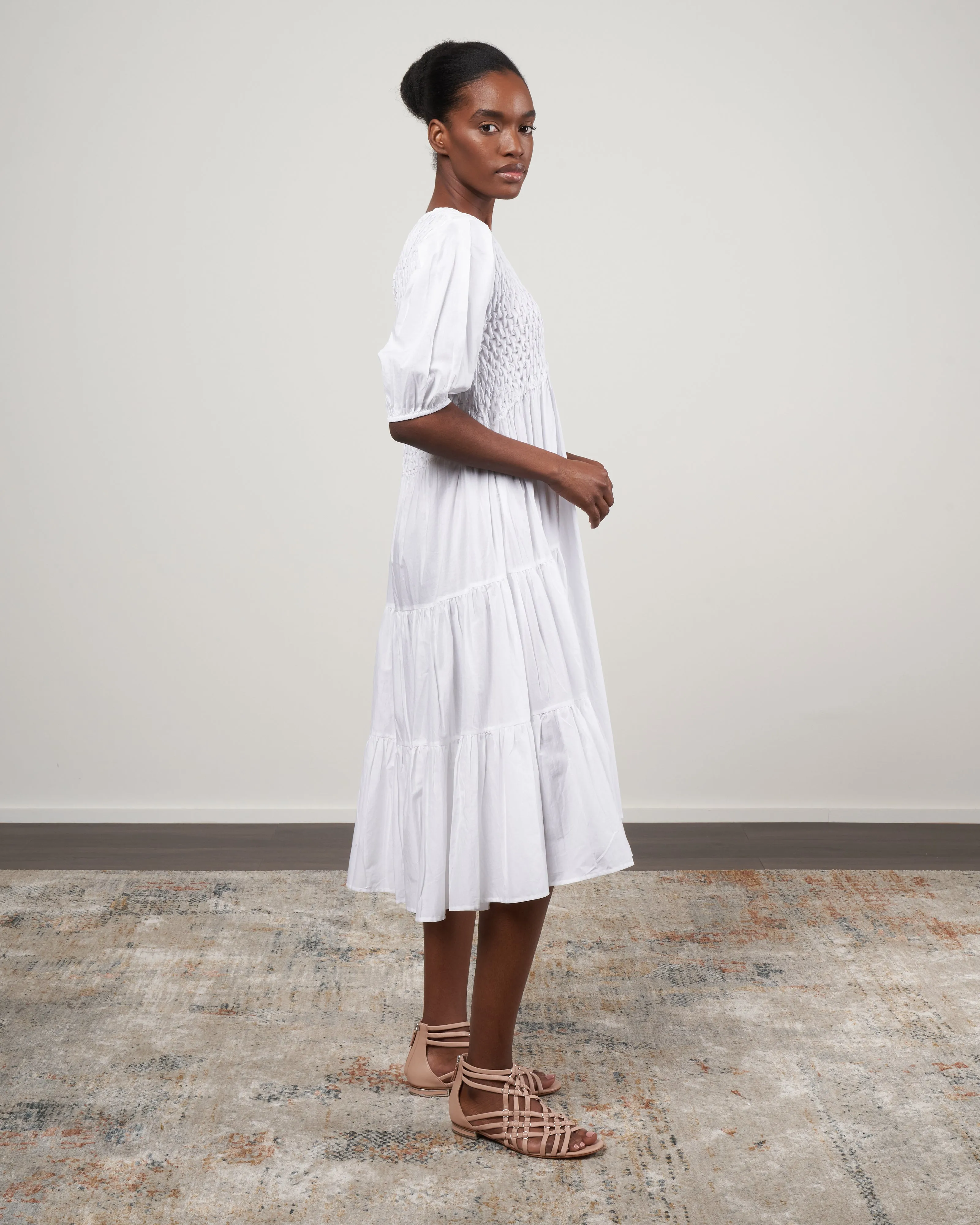 vallarta dress - white