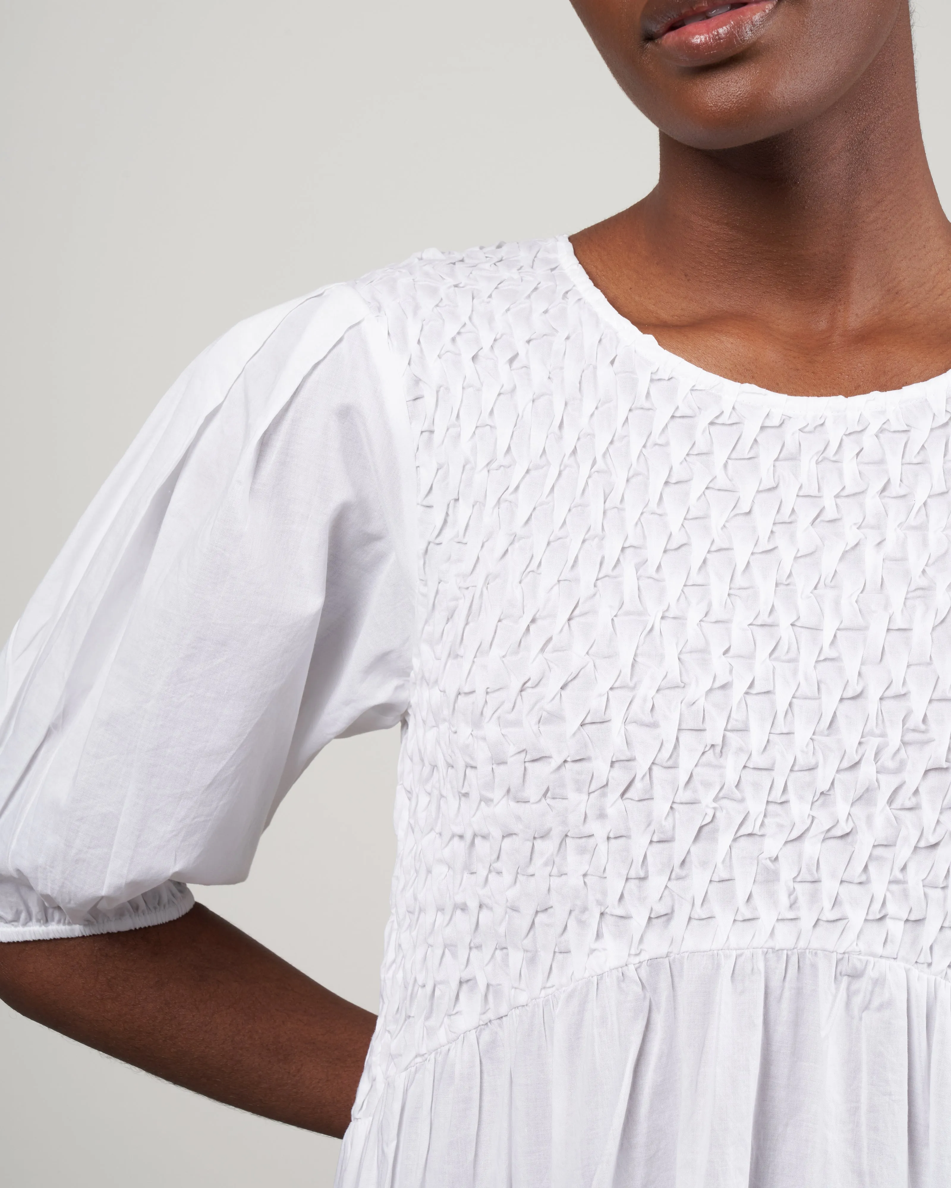vallarta dress - white