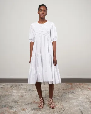 vallarta dress - white