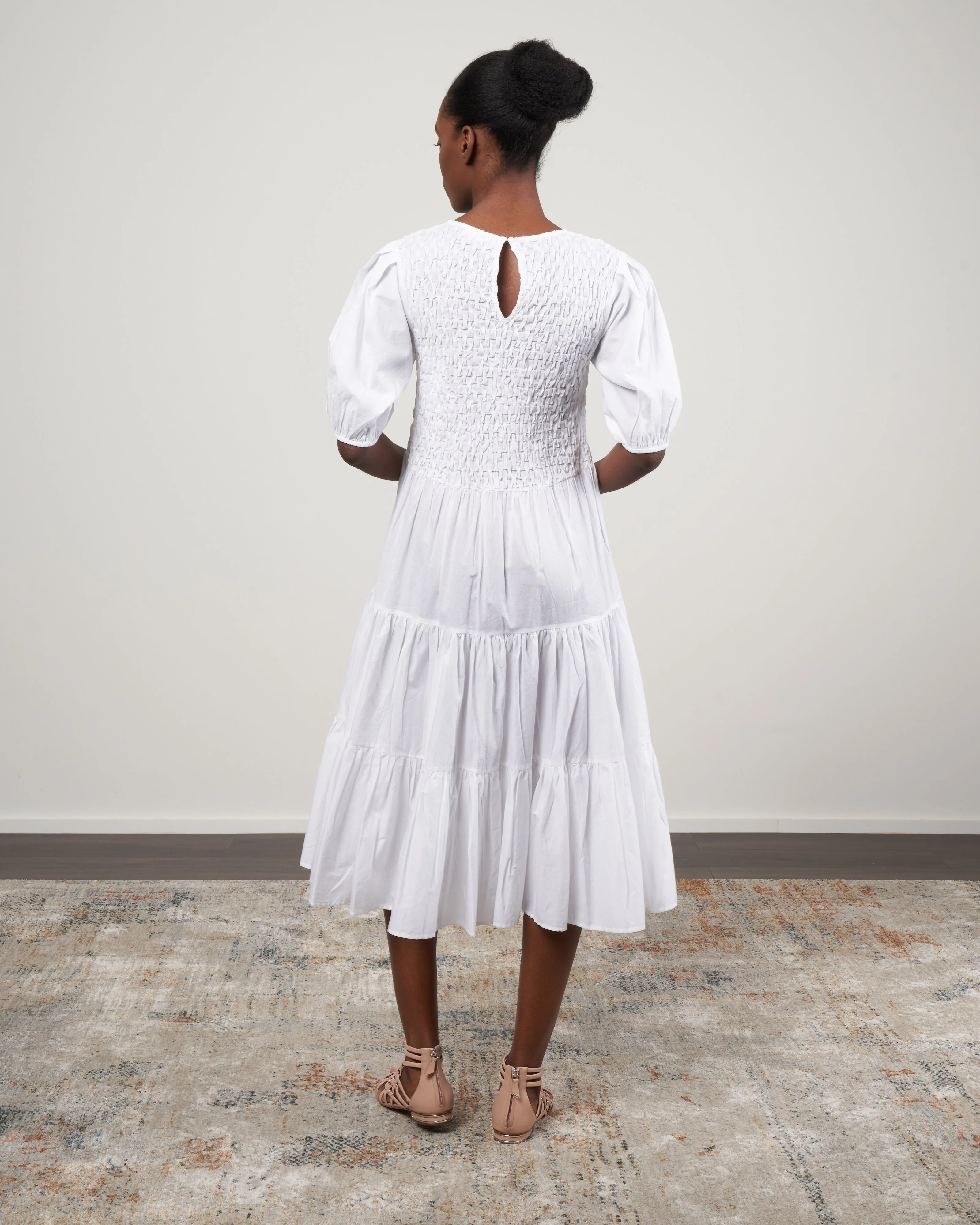 vallarta dress - white