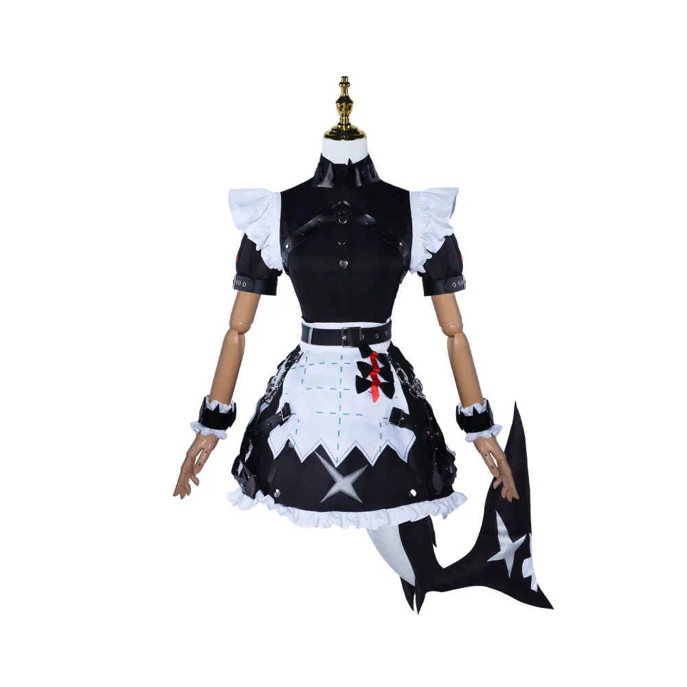Zenless Zone Zero  Victoria Housekeeping Ellen Joe Shark Maid Game Character Cosplay Costume Outfits